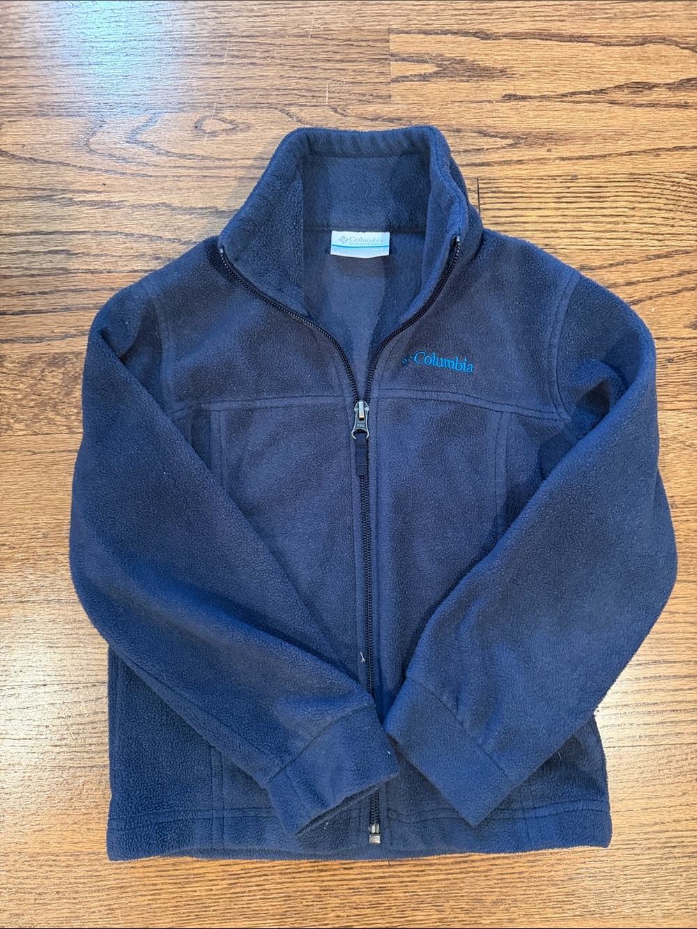 Columbia Kids Navy Full-Zip Fleece Jacket